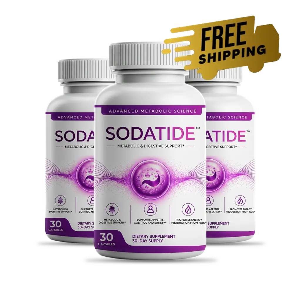 SodaTide three bottle package